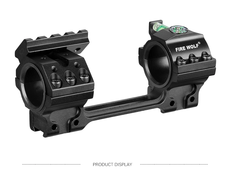 Ласточкин хвост оптические прицелы сиамское крепление 25,4 мм/30 мм двойные кольца пузырьковый уровень 11 мм рельсовые крепления с компасом Пикатинни сверху