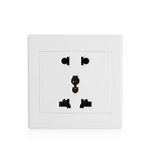 Универсальная 5 отверстий электрическая розетка переменного тока панель настенное зарядное устройство док-станция розетка