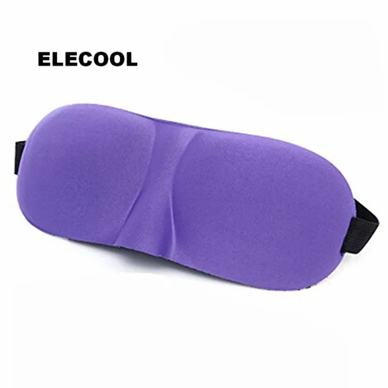 

ELECOOL 3D Solid Eye Mask Shade Cover Rest Sleep Eyepatch Soft Travel Rest Relax Blindfold Cover 3 Color Available Eye Care Tool
