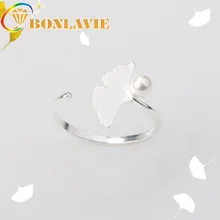 Новые оригинальные микро вставки гинкго билоба 2018 перламутровое