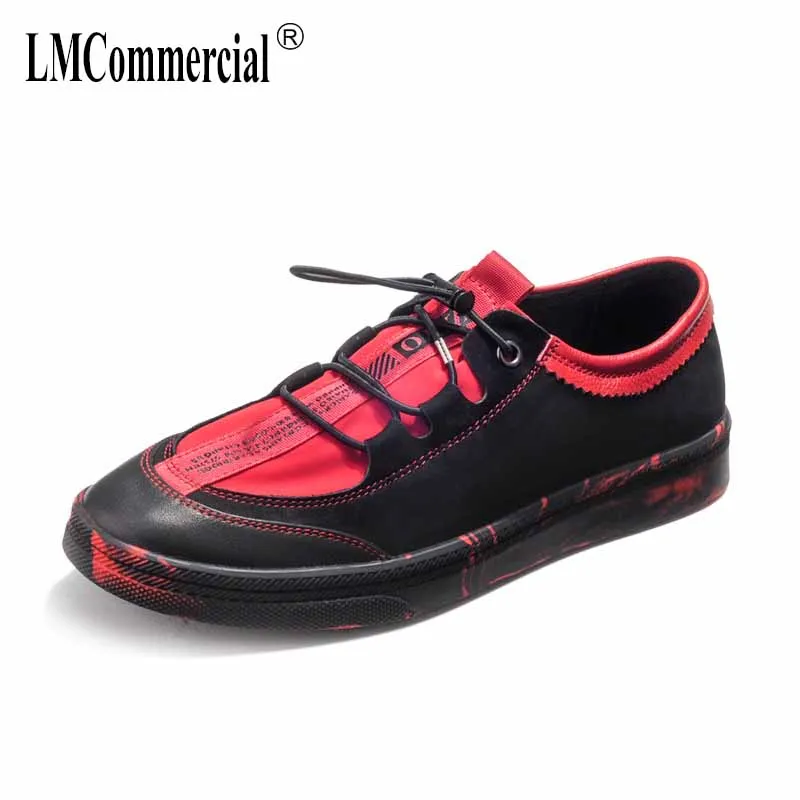 

summer casual shoes men British retro men shoes all-match cowhide Genuine Leather breathable sneaker fashion men's Leisure shoes
