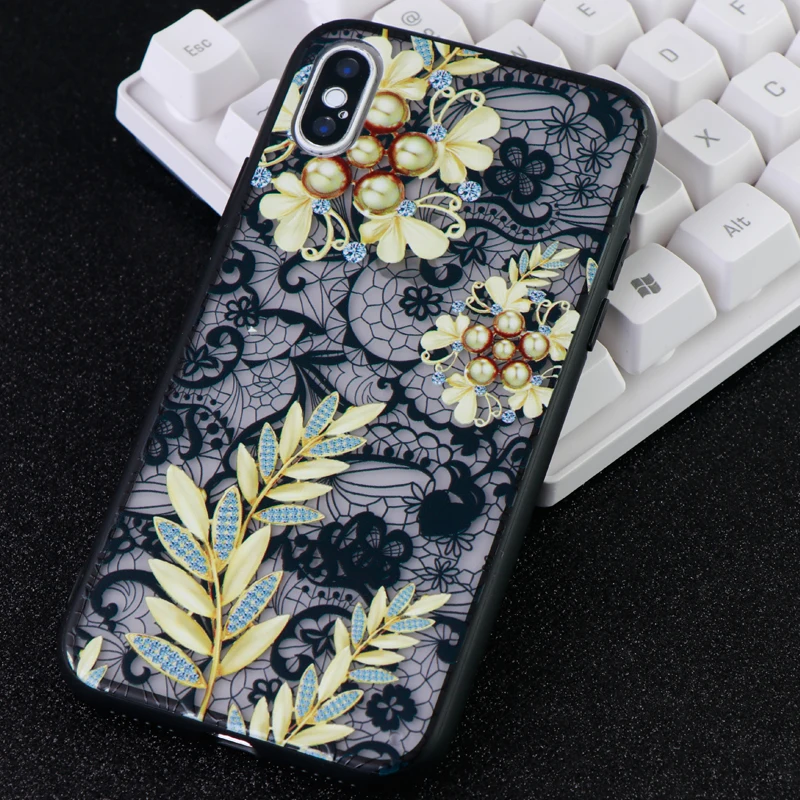 

Phone Case For iPhone 6 6s 7 8 Plus X XR XS Max Soft Edge Eco Friendly Phone Cover for iPhone 7 Luxury Ultra Thin Phone Cover