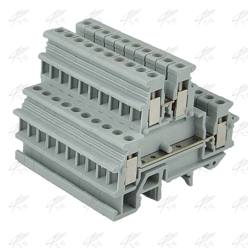 Double terminal MBKKB2.5 MBKKB-2.5 voltage Wire Cable Terminal 10pcs 2.5 square double connection line copper wire connectors