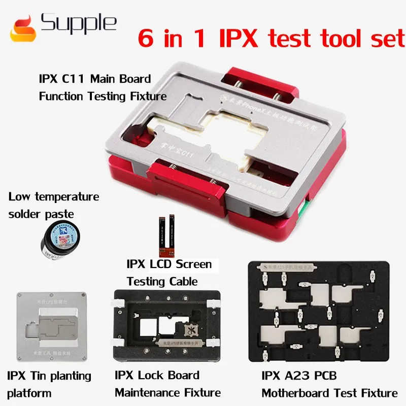 

Supple for iphoneX motherboard functional test stand Palm treasure C11 Test Fixture set can splicate upper and lower motherboard
