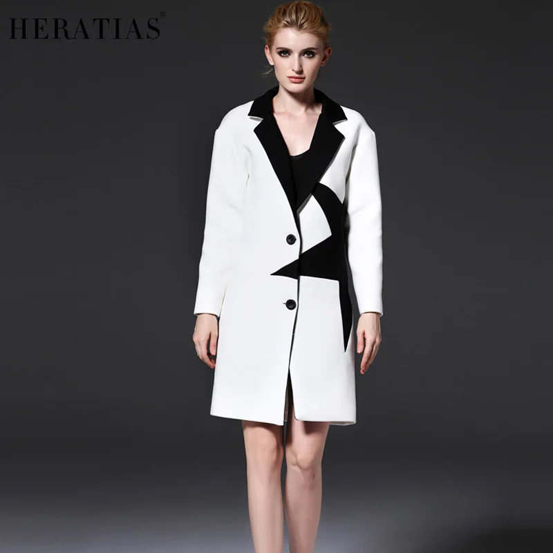 2017 Winter Autumn Jacket Women Elegant Long Coat Slim