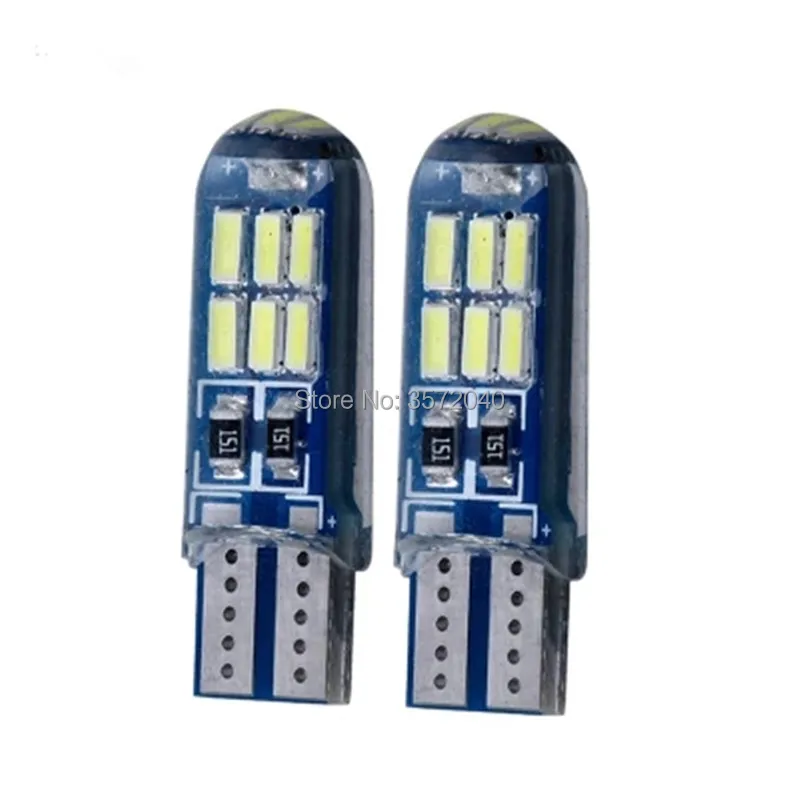 

2PCS T10 W5W LED lamp White Red ice blue Strobe bulb for Volvo S40 S60 S80 V40 V50 V60 V70 V40 Cross XC70 XC90 XC60 car styling