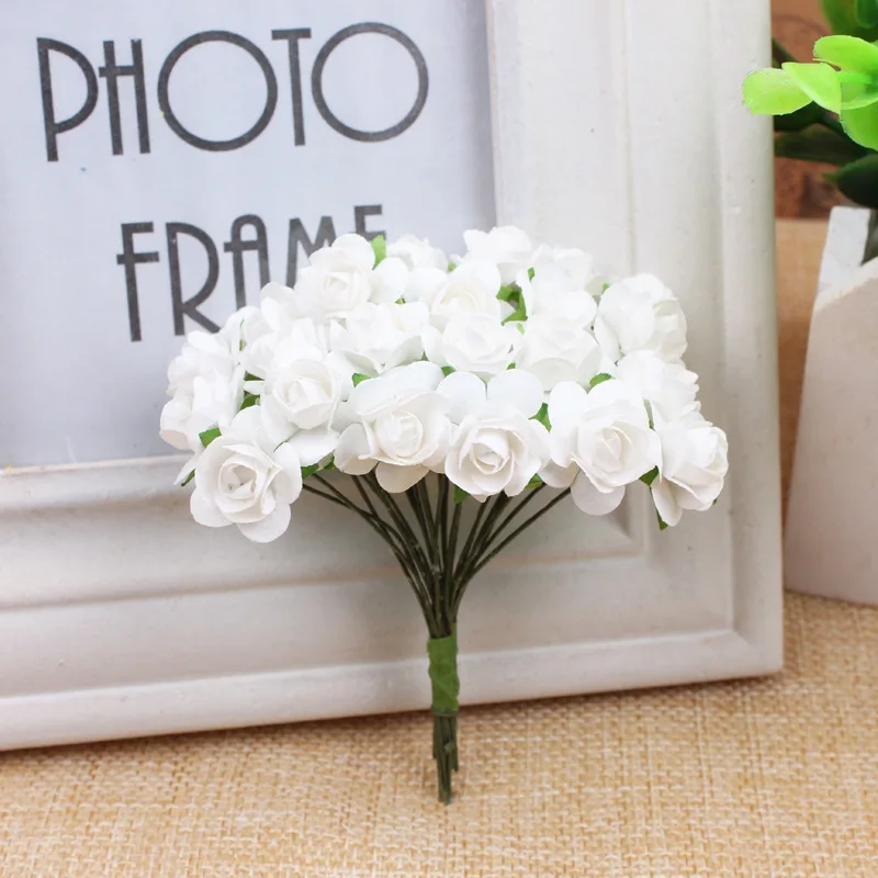 12 Pcs Mini Foam Rose Artificial Flowers for Home Wedding Car Decoration DIY Pompom Wreath Decorative Bridal Flower Fake Flower 12 Pcs Mini Foam Rose Artificial Flowers for Home Wedding Car Decoration DIY Pompom Wreath Decorative Bridal Flower Fake Flower