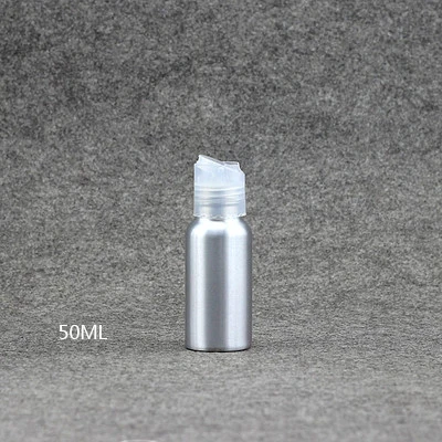 30 мл-500 мл пресс-крышка, алюминиевая бутылка для шампуня, пустой косметический контейнер для лосьона с винтовой крышкой - Цвет: 50ml Clear
