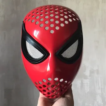 

High Quality Halloween Amazing Spider-man Faceshell Spiderman Pvc Full Face Costume Mask Party Event Supply