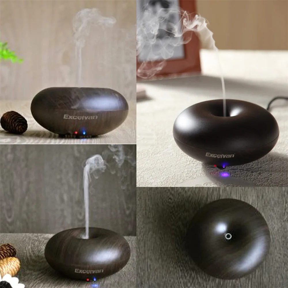 Excelvan Best-Selling Aroma Diffuser Ultrasonic Humidifier Air Mist Aromatherapy Purifier Dark Woodgrain GX-03K 7