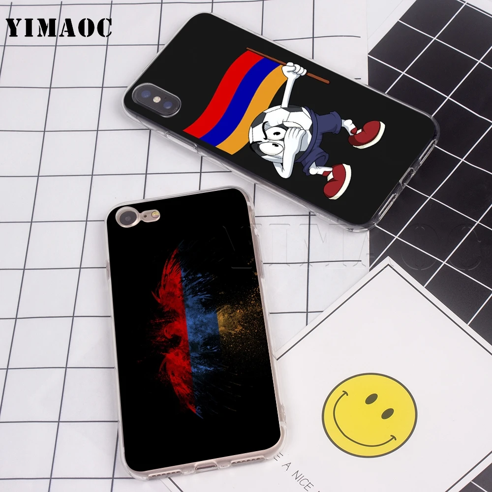 Чехол YIMAOC с флагом армян для Huawei P8 P9 P10 P20 P30 P Smart Lite Pro Mate 10 Y6 Prime 2018|Бамперы| |
