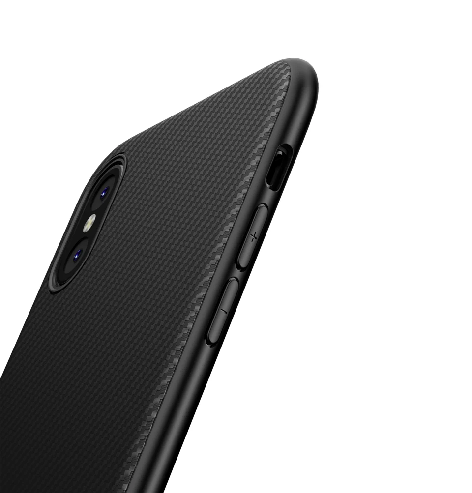 Lovebay чехол для телефона для iPhone 11, 6, 7, 8 Plus, роскошный мягкий ТПУ чехол из углеродного волокна для iPhone X, XR, XS, 11Pro Max, противоударный чехол на заднюю панель