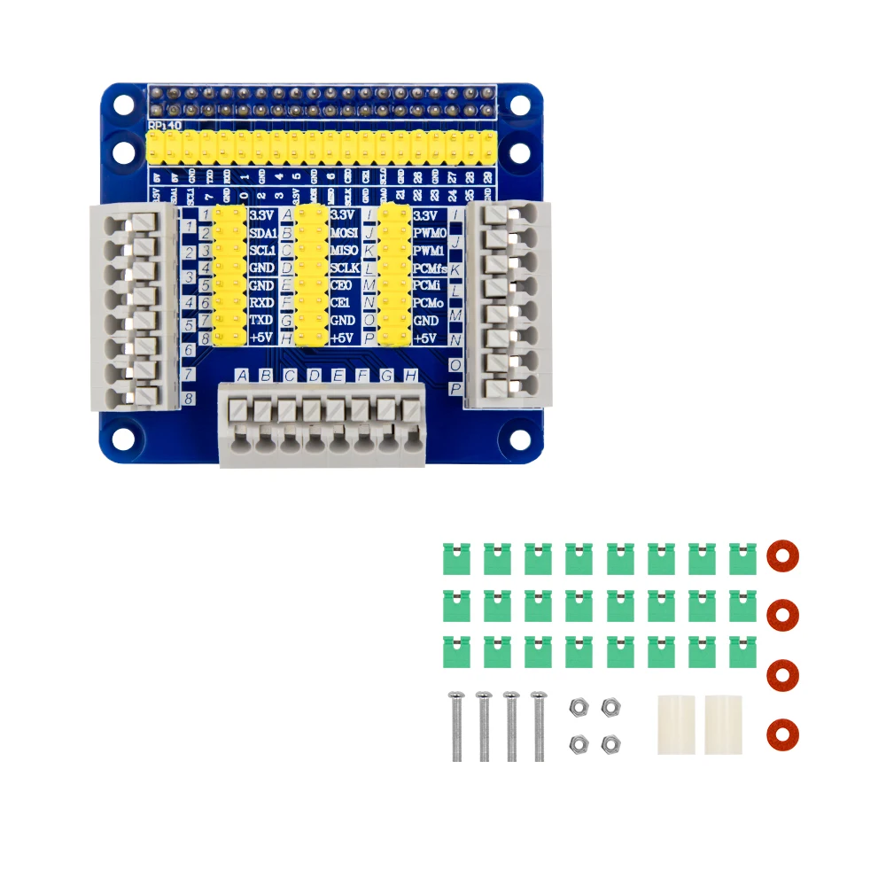 Комплект для обучения Raspberry Keyboard Ultimate с адаптером 5V 3A+ чехлом+ dupont line+ sd-картой+ зарядным устройством для Raspberry Pi 3 Model B