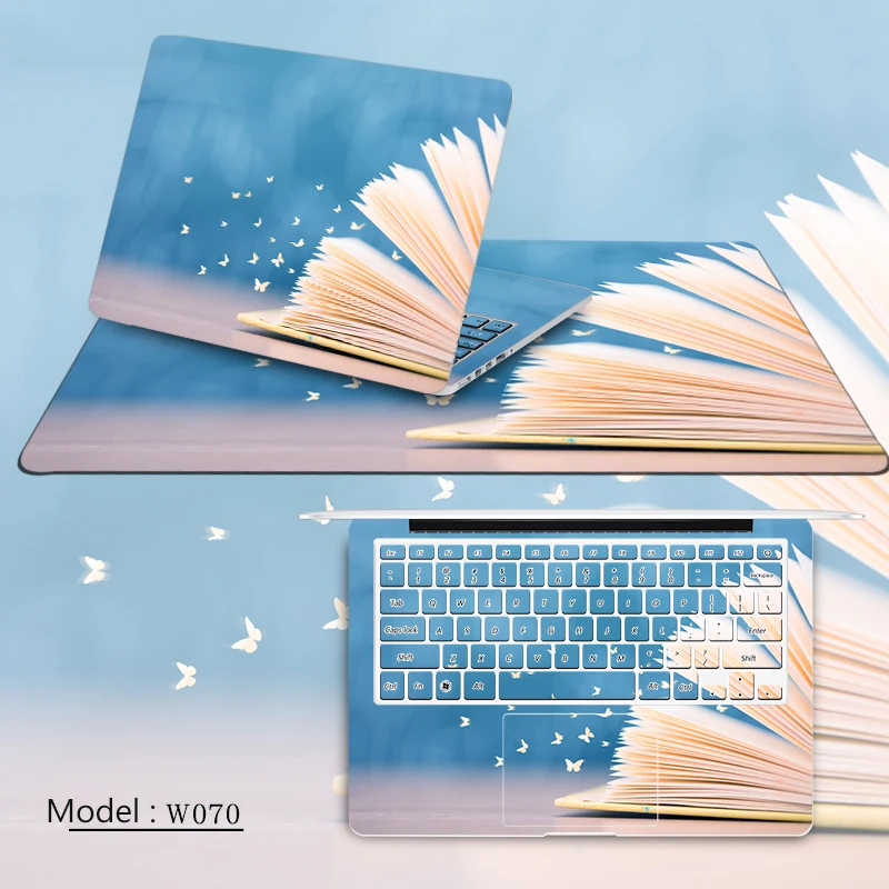 Laptop Skin Notebook Stickers For Macbook Air Pro Retina Laptop Sticker Case For Xiaomi Lenovo Dell Asus HP Acer Cover Mouse pad