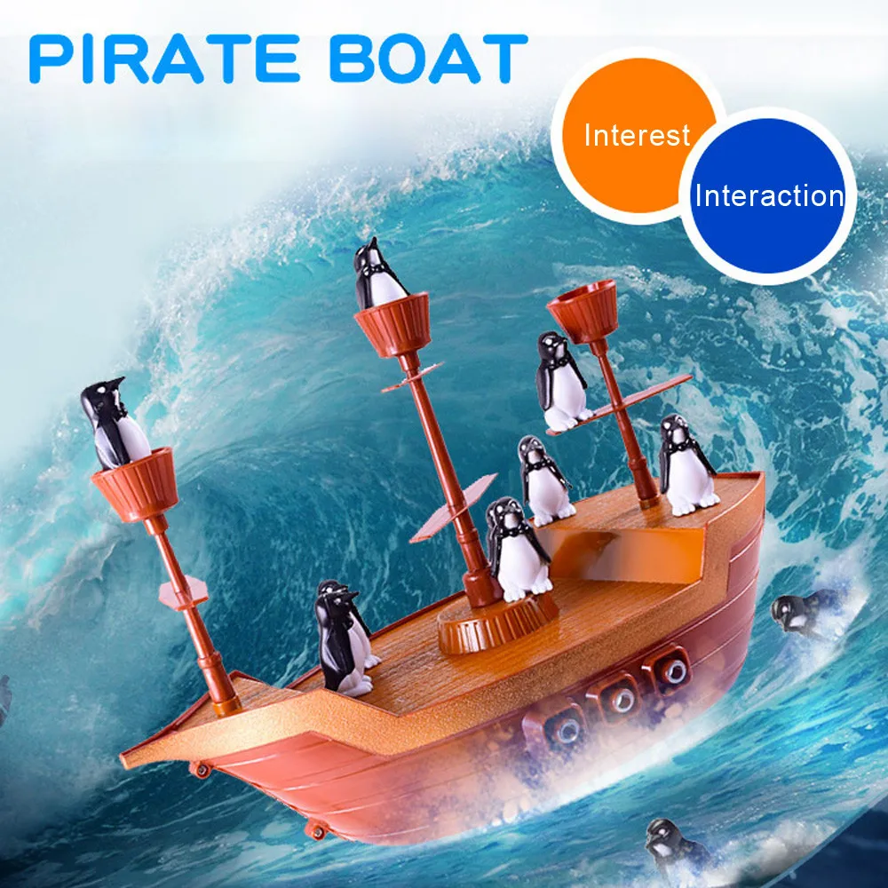 HIINST настольные игрушки Интерактивная забавная настольная игра балансирующая лодка Пиратская лодка вечерние игрушки