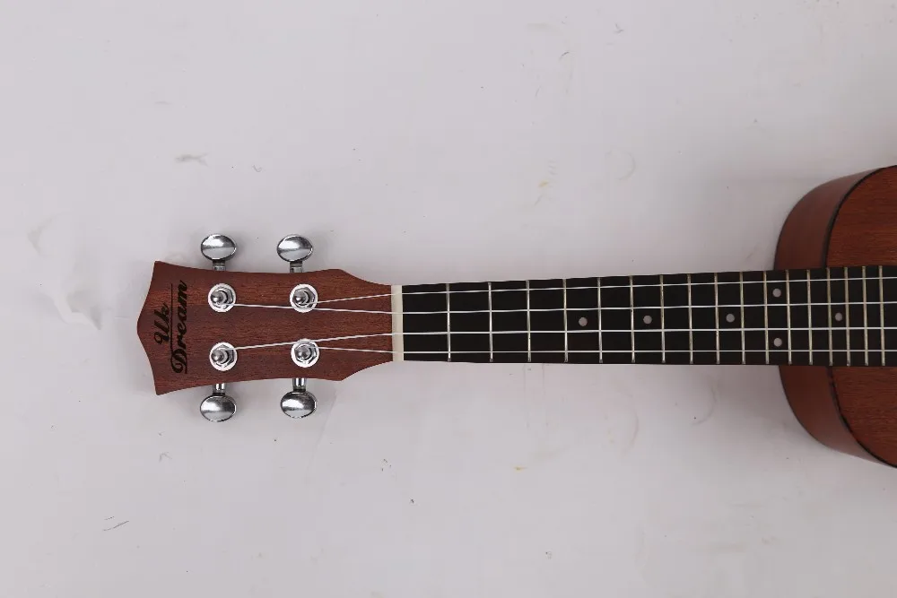 Акустическая гитара укулеле 23 дюйма маленькая гитара Музыкальные инструменты светильник коричневый 4 струны гитара 18 Лады для гитары ukelele UC-118K