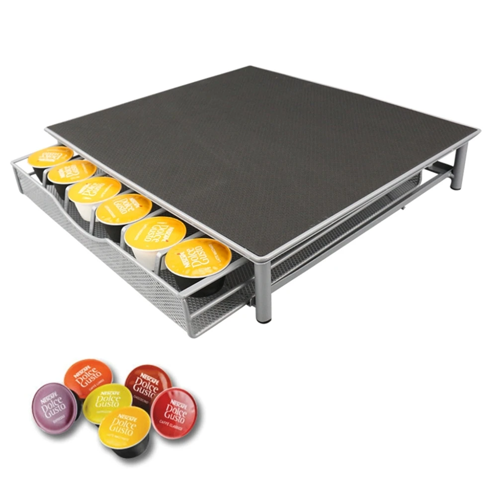 Drawer Style Coffee Capsule Pod Holder for Storage 36 Pcs Dolce Gusto