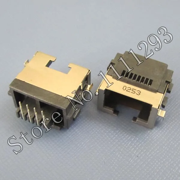 5 шт./лот RJ45 гнездовой разъем для Acer NAV51 EM350 D250 D257 HM01 и т. д. ноутбук Lan порт