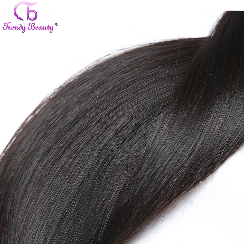 Trendy Beauty Peruvian Straight Hair 1/3/4 Bundles 100 % Human Hair Weave Bundles Non-Remy Hair Extensions Free Ship 8-30 inch