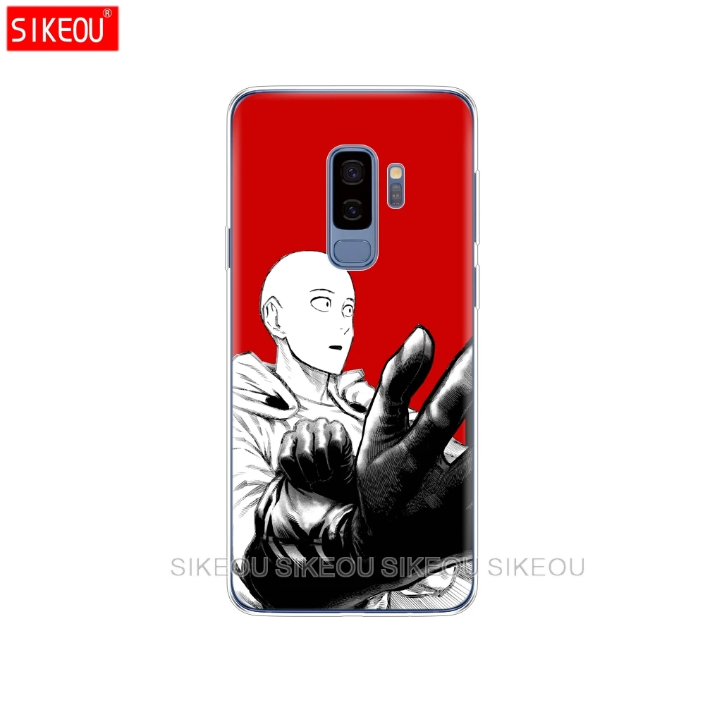 Силиконовый чехол для Samsung Galaxy S9 S8 S7 S6 edge S5 S4 S3 PLUS телефона Аниме One Punch Man|Бамперы| |