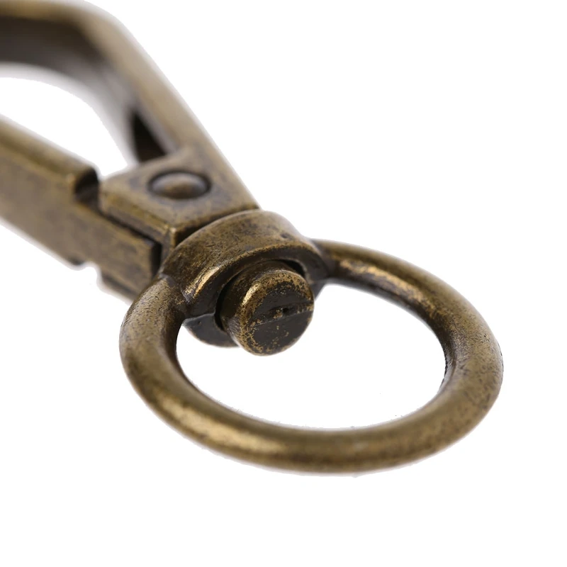 6pcs Swivel Clasp Spring Snap Hook Key Ring Chain Bag Hardware Accessories