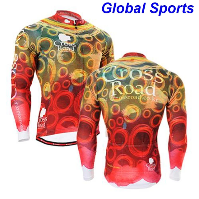 2017 Dot Printed cycling jersey australia mens all over printing