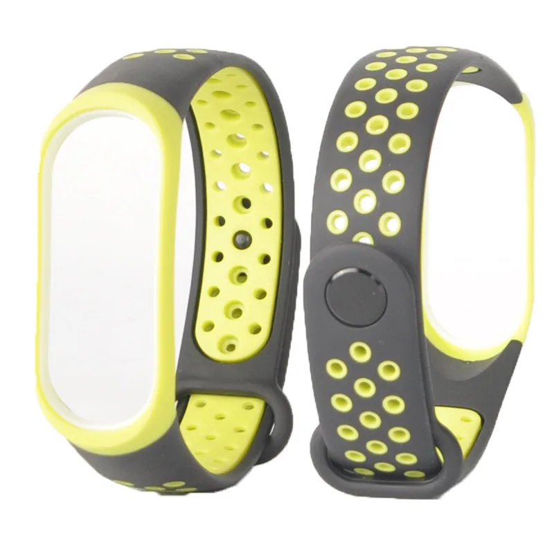 Для Mi Band 3 4 ремешок браслет спортивные силиконовые часы наручные для miband