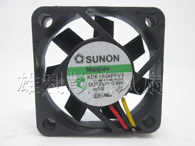 Free Delivery.4010 bearing 4cm ultra quiet fan KDE1204PFV3 12V 0.8Win Fans & Cooling