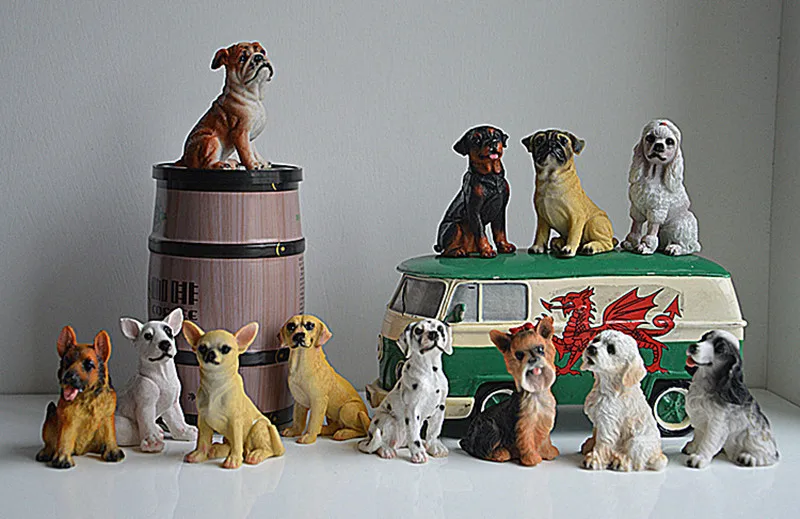 Dog Figurines (10)