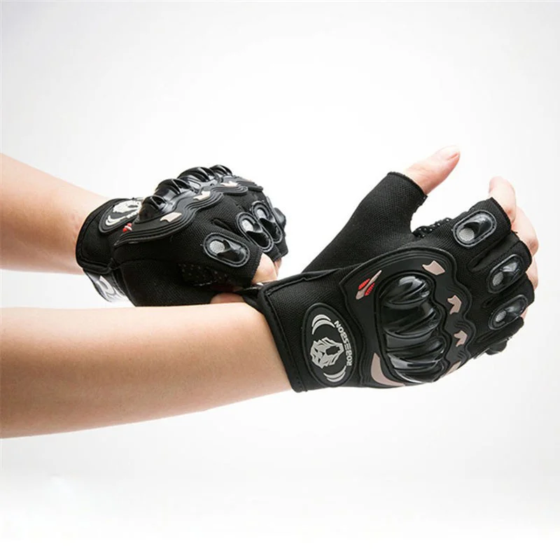 

ROBESBON Half Finger Knight Bicycle Gloves Gel Motocross Mittens Cycling gloves Sport Training Luva Bike Cycling Gloves Parts