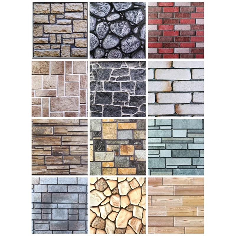 Buy Waterproof Stone Brick Wall Sticker Self adhesive