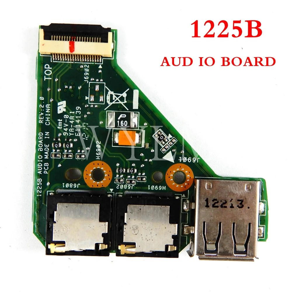 1225B аудио Плата REV2.0 для ASUS 1225 1225C материнская плата ноутбука USB IO | Компьютеры и