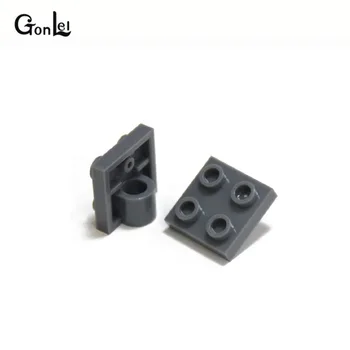 

20Pcs/Lot MOC Brick Plate Special 2x2 with 1 Pin Hole Building Blocks Parts DIY Toys Compatible with 10247/2444 Rebickable Parts
