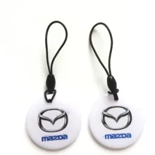 10 шт. Перезаписываемый RFID брелок для ключей 125 кГц T5577 кольцо для ключей копия клон карта Близость жетон дубликат