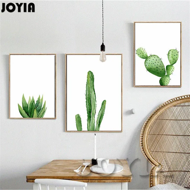 Cactus Wall Art aliexpress : buy green cactus wall art picture home decoration Cactus Wall Art aliexpress : buy green cactus wall art picture home decoration