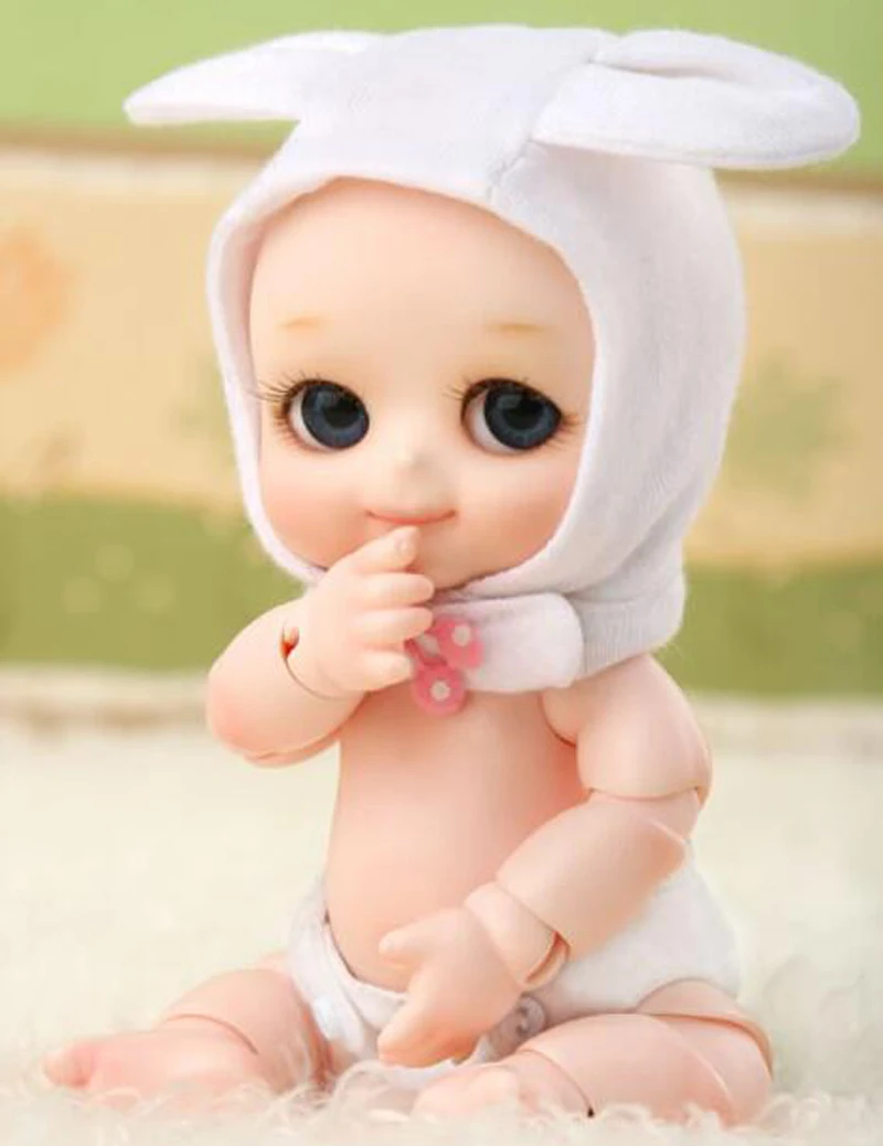 

High Quality 1/8 BJD SD Dolls Model Reborn Toys Girls Boys Gift With Eyes