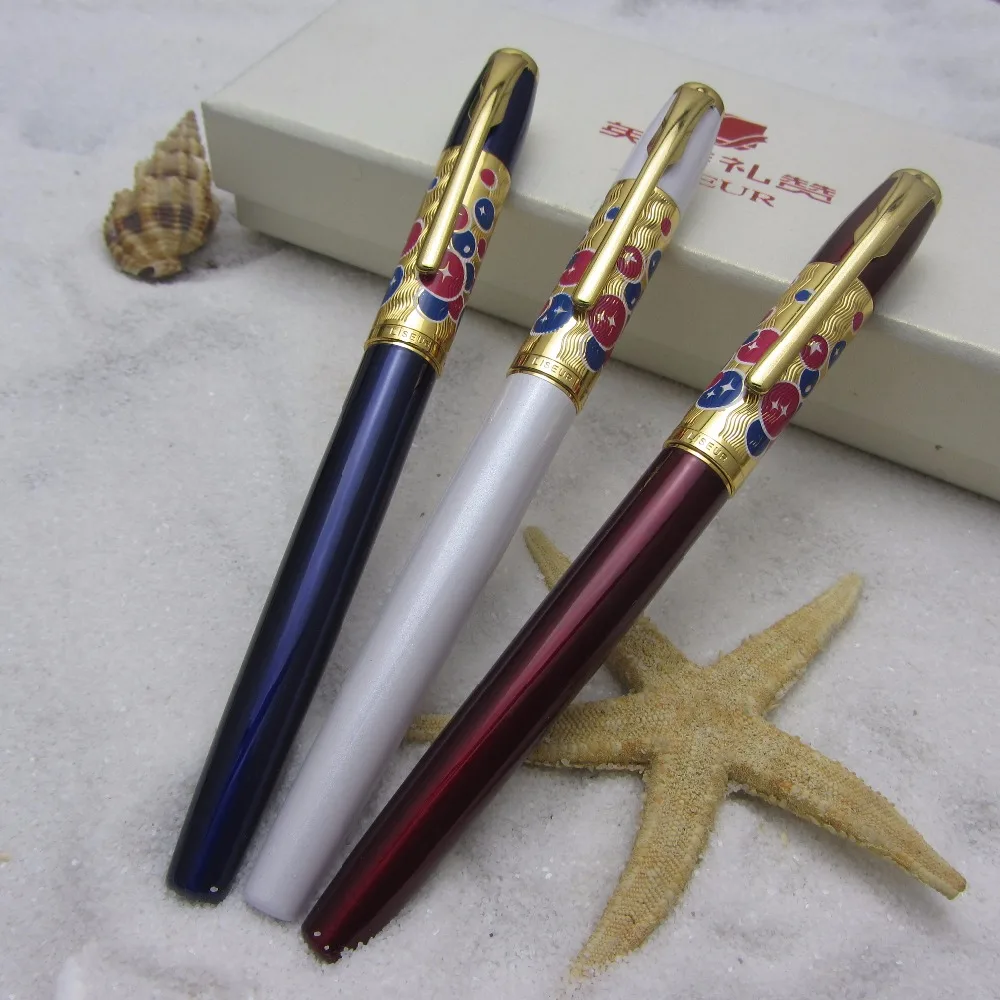 pen pen 3pcs hero LISEUR fountain pen unique pretty Business office gift pen  Free Shipping
