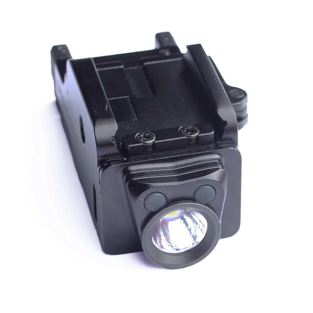 Pistola de Luz Ferroviário com Cabo Tocha para 20mm Spina Mini Lumens Rápida Destacam Arma Lanterna Led Tático Usb 500 qd 11 qd rápida destacam arma arma lanterna led