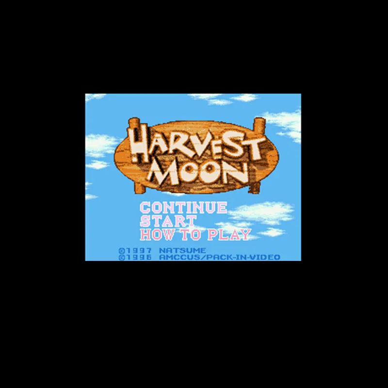 Игровая карта Harvest Moon NTSC, 16 бит, 46 пин, серая, для игроков в США (art.: 7aca0a67a) - 7aca0a67a