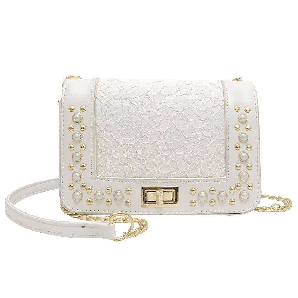 

2019 Maison Fabre Fashion Women Pearl Leather Crossbody Bag Coin Bag Phone Bag Shoulder Bag