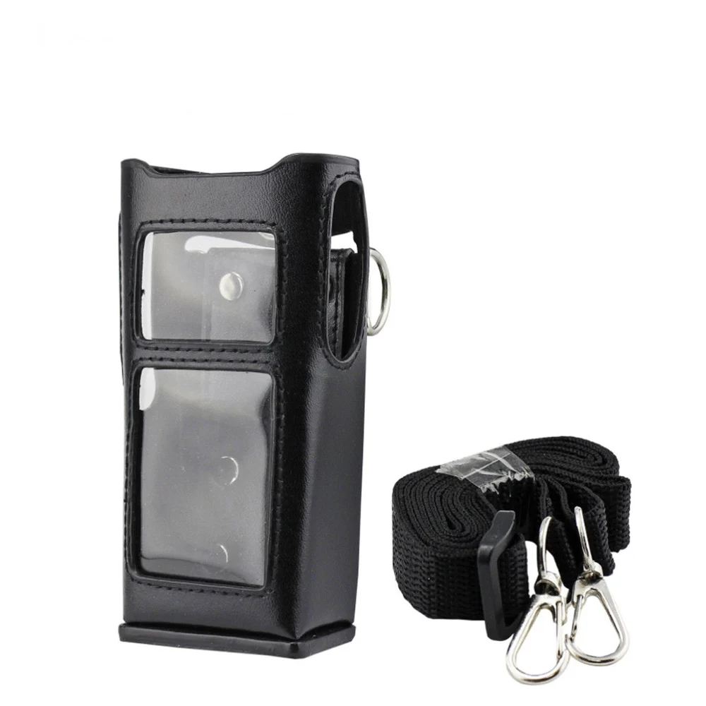 

Leather Case Carrying Bag Holster with Belt Clip Strap for HYT Hytera PD785 PD782 PD780 PD982 PD985 Radio Walkie Talkie