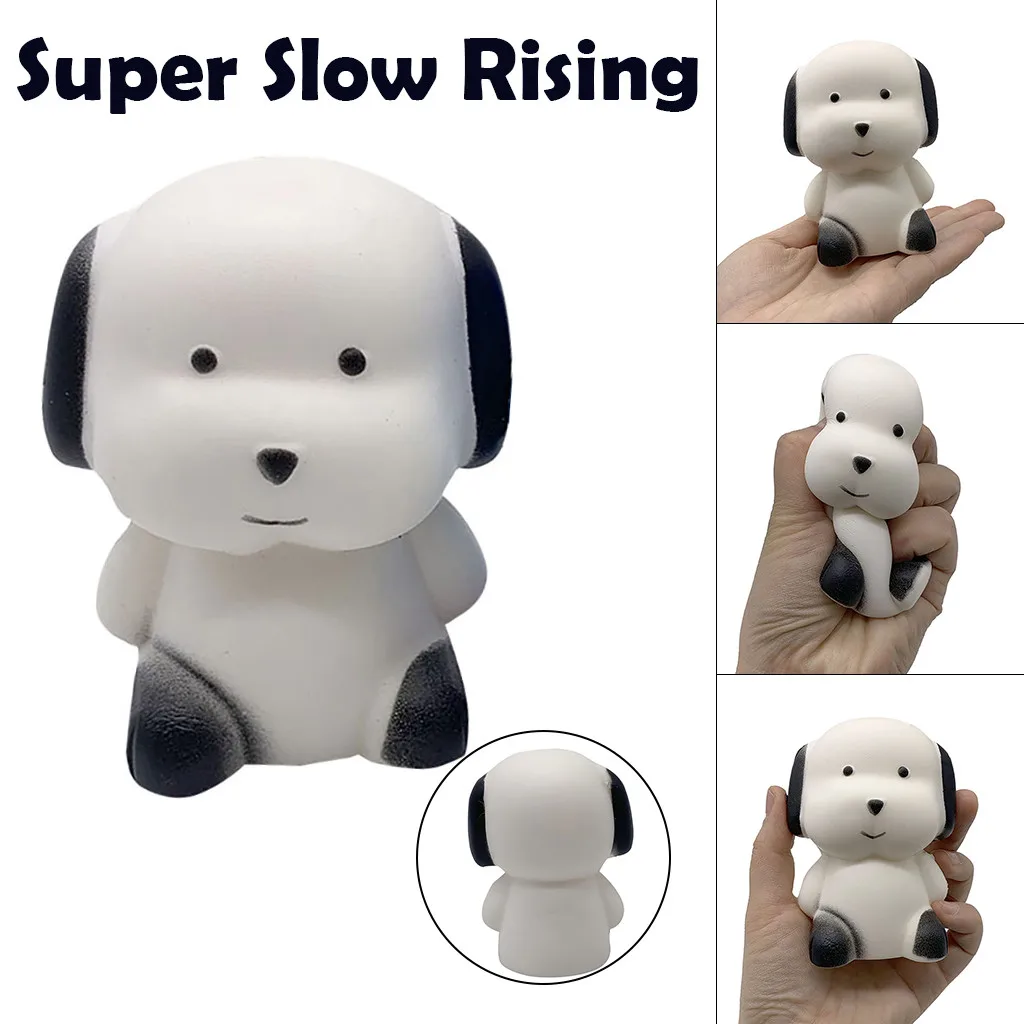 

Novelty Toys Adorable Dog Scented Charm Slow Rising Collection Squeeze Stress Reliever Toys Wipes Anti-Stress Funny Toys W515