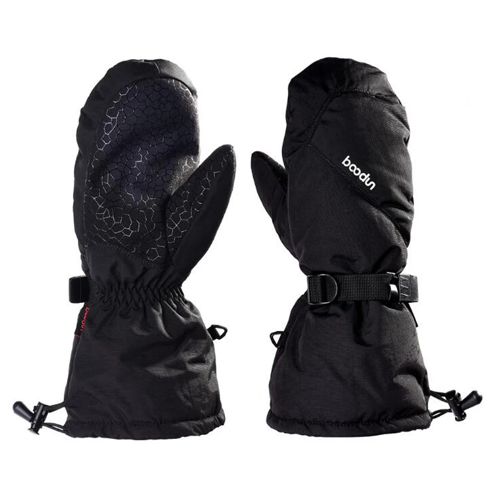 طويل المعصم الدافئة قفازات للتزلج يندبروف الثلج على الجليد قفازات الرياضة للماء الصوف الحراري التزلج قفازات
