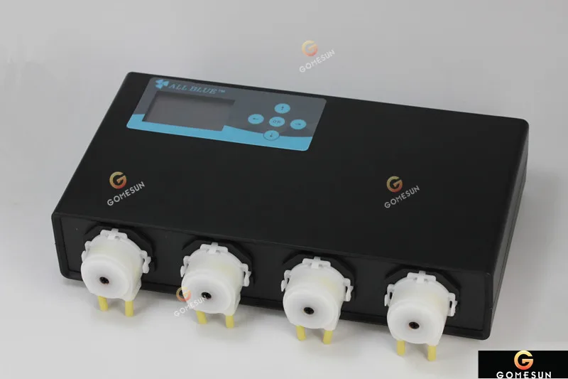 110v240v 4 pump heads Dosing pump Peristaltic pump For Aquarium marine coral tankin Pumps from