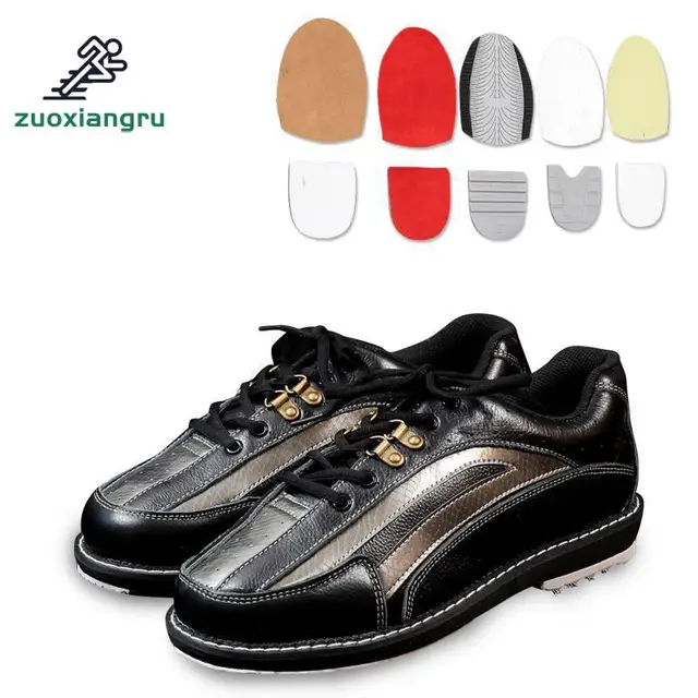 US $95.04 Men's Changable Sole Bowling Shoes With Skidproof Sole Sneakers Breathable Men Right Hand And Left 