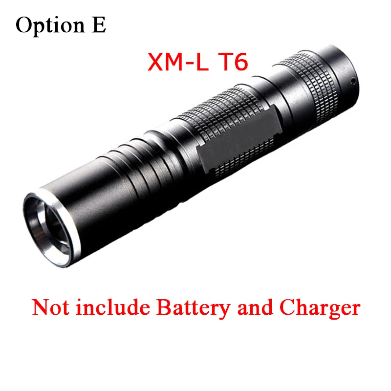 Litwod Z201515 CREE XHP70 8000lm высокое Мощность Фул тактический светодиодный фонарик Фонарь телескопический зум-объектив с Фонари Мощность 18650 батарея - Испускаемый цвет: Option E