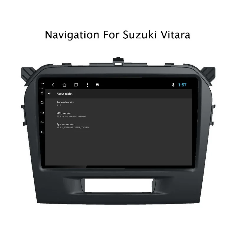 Excellent NAVITOPIA 9inch 2G RAM 32G ROM Android 8.1 Car DVD Multimedia GPS Navigation for Suzuki Vitara 2015 2016 5
