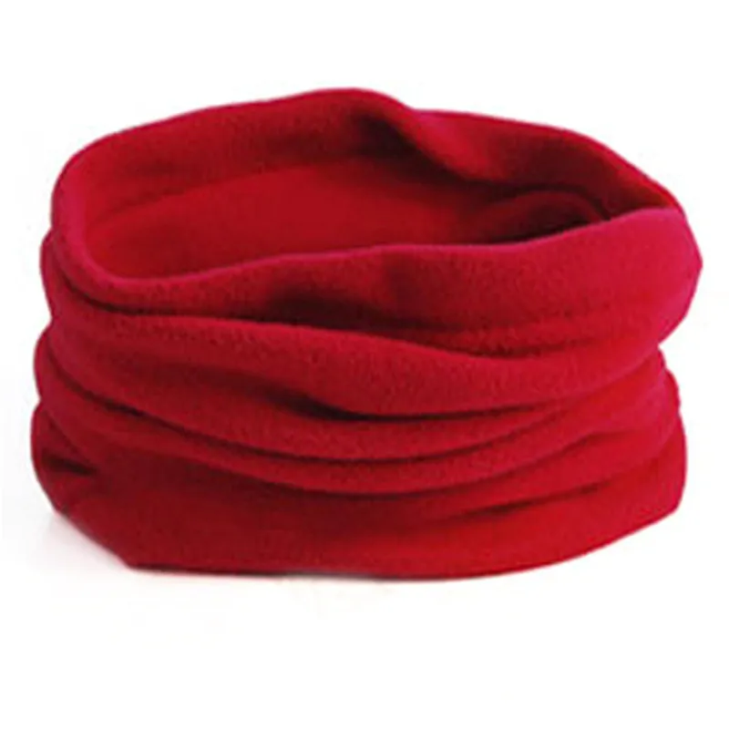 Флисовый шейный платок для езды на открытом воздухе, пуловер, гетры для шеи, многофункциональный зимний головной убор, теплая маска, шапка для мужчин и женщин