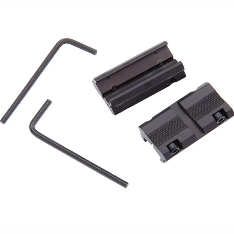 military airsoft ar 15 accessories Tactical 11mm dovetail rail transfer to 20mm picatinny rail adapter Scope Mount for hunting (4)