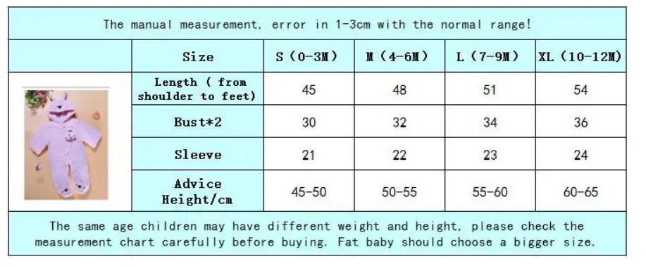 Одежда для новорожденных зимний утепленный флисовый цельный комбинезон для детей от 0 до 12 месяцев, комбинезоны с капюшоном с милыми животными для маленьких мальчиков и девочек